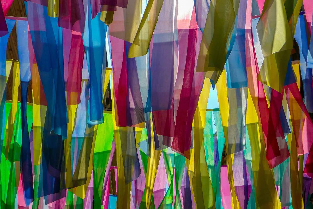 modern art multicolored abstract at illustration flag